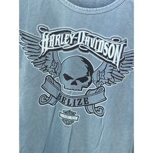 Harley Davidson Cycles Belize XXL Tank Top‎ Sleeveless Graphic Tee